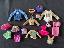 Lote Ropa Muñeca Barbie/Bratz Vintage Faldas Prendas para el torso Camisas y Más LEER segunda mano  Embacar hacia Mexico