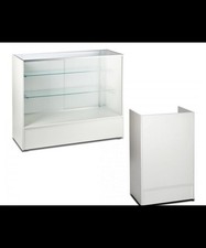 White shop display for sale  HUDDERSFIELD