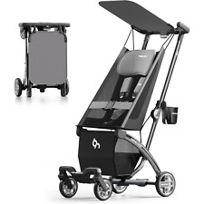 Carrinho de Viagem BeBeRoad R1 Cinza Dobrável Automático Ultra Leve Pequeno Compacto comprar usado  Enviando para Brazil