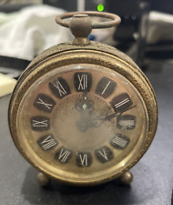 RELOJ DESPERTADOR ALEMÁN VINTAGE LATÓN EVANS ALEMANIA OCCIDENTAL segunda mano  Embacar hacia Argentina