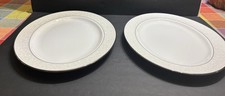 Par de 2 pratos ovais Lenox OPAL INNOCENCE Classics Collection 16 comprar usado  Enviando para Brazil