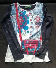 Langarmshirt desigual mädchen gebraucht kaufen  Roigheim