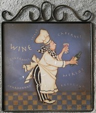 Wine retro metal for sale  BRIDLINGTON