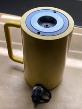 Macaco de cilindro hidráulico de 50 toneladas 4"/6" polegadas curso de ação única macaco de ram sólido, usado comprar usado  Enviando para Brazil