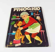 Pinocchio, Vintage Children's Wonder Book, Illustrated by Art Seiden, 1954, usado comprar usado  Enviando para Brazil