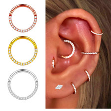 Piercing titanium segment d'occasion  Expédié en Belgium