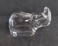 Orrefors crystal rhino for sale  Aurora