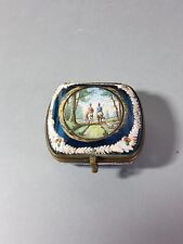 Antique blue enamelled d'occasion  Expédié en Belgium