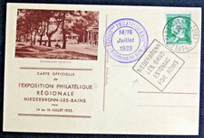 Carte postale exposition d'occasion  Colmar