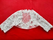 Bolero jäckchen weiß gebraucht kaufen  Eisleben