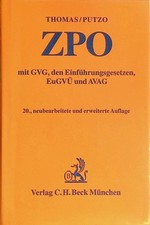 Zivilprozessordnung gerichtsve gebraucht kaufen  Koblenz