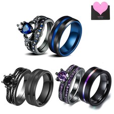 2pcs couple rings for sale  Metuchen
