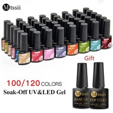 Usado, Conjunto de esmalte em gel semi permanente híbrido conjunto de verniz em gel base top coat absorver comprar usado  Enviando para Brazil