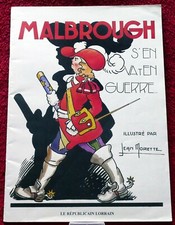 Jean morette malbrough d'occasion  Folschviller