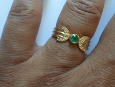 Bague plaqué pierre d'occasion  Rioz