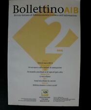 Bollettino aib 2005 usato  Roma