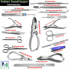 Kit de instrumentos de cirurgia de unhas Range Podologia remoção de unhas cortador encravado, usado comprar usado  Enviando para Brazil