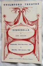 Pantomime 1959 cinderella for sale  NUNEATON