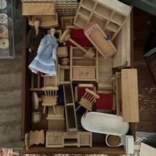 Box chunky wooden for sale  NEWCASTLE UPON TYNE