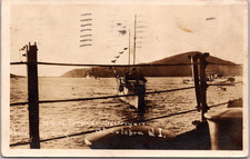 Cartão postal PC2892 PR Porto Rico Culebra Marinha dos EUA torpedo destruidor barco RPPC comprar usado  Enviando para Brazil