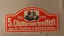 Werbeschild ldtimertreffen gebraucht kaufen  Freiburg im Breisgau