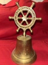 Antigo sino de latão volante náutico navio pirata sino de mesa  comprar usado  Enviando para Brazil