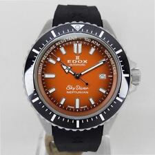 Relógio EDOX 80120-3NCA-ODN paraquedista neptuniano automático laranja 44mm SS x cerâmica comprar usado  Enviando para Brazil