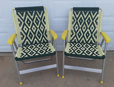 Pair vintage macramé for sale  Barnhart