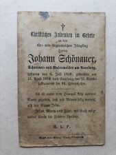 Andachtsbild sterbebild sterbe gebraucht kaufen  Raubling