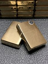 Zippo brushed brass for sale  Hacienda Heights