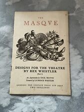 Masqve designs theatre for sale  BASINGSTOKE