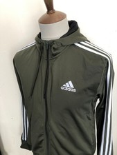 Adidas hooded tracksuit for sale  KEIGHLEY