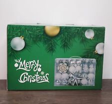 Weihnachtskugeln set silber gebraucht kaufen  Sögel