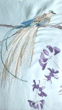 Dorma embroidered birds for sale  LOUTH