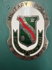 Military police badge for sale  Clinton Township