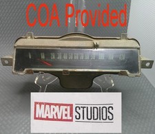 Marvel Studios Geniune Usado Prop '61 Chevy Impala Medidor de Velocímetro Peça de Carro Certificado de Autenticidade comprar usado  Enviando para Brazil