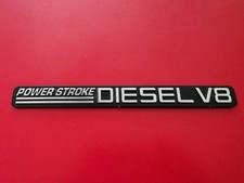 Usado, 1999-2004 FORD F-250 F-350 POWER STROKE DIESEL V8 7.3L EMBLEMA LATERAL LOGOTIPO FABRICANTE DE EQUIPAMENTO ORIGINAL 2001 comprar usado  Enviando para Brazil
