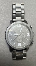 Relógio masculino Fossil Nate com relógio cronógrafo tamanho grande JR1401 comprar usado  Enviando para Brazil