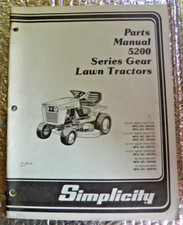 1987 simplicity parts for sale  Tunkhannock