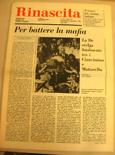Rinascita rivista. morte usato  Genova