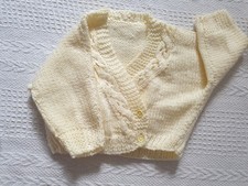 Handmade knitted baby for sale  LEIGH