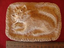 Painel. Pintura de parede de cerâmica, quadro com um gato. Linda arte levantada W m comprar usado Painel. Pintura de parede de cerâmica, quadro com um gato. Linda arte levantada W m comprar usado  Enviando para Brazil