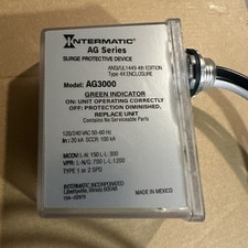 Dispositivo de proteção contra surtos Intermatic AG3000 120/240 VAC universal HVAC novo sem caixa comprar usado  Enviando para Brazil