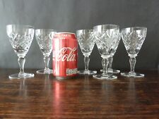 Vintage crystal wine for sale  LIVERPOOL
