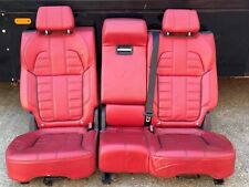 Red leather seats for sale  ELY
