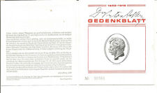 Vignette gedenkblatt 1852 gebraucht kaufen  Berlin