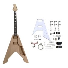 Kits de guitarra elétrica faça você mesmo braço de guitarra para cabeça de mosca para peças de guitarra Explorer, usado comprar usado  Enviando para Brazil