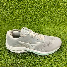 Tênis de corrida Mizuno Wave Inspire 17 feminino tamanho 10 cinza branco azul comprar usado  Enviando para Brazil