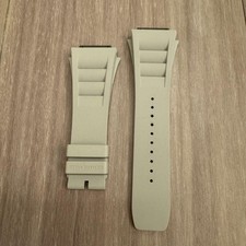 Autêntico relógio Richard Mille pulseira/banda de borracha branca 30M comprar usado  Enviando para Brazil