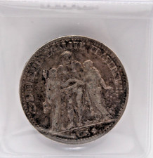 Moneta 1875 franchi usato  Vicenza
